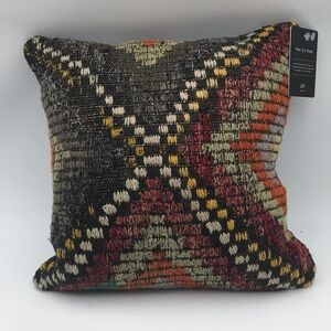 Loloi One Of A Kind Turkish Kilim Rug Pillow Cushion Cover